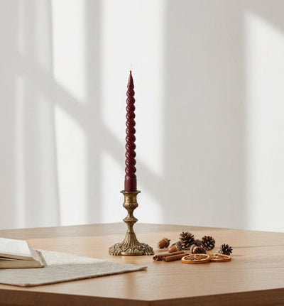 LaRue Candle Co. Small Swirl taper candle, photo 1