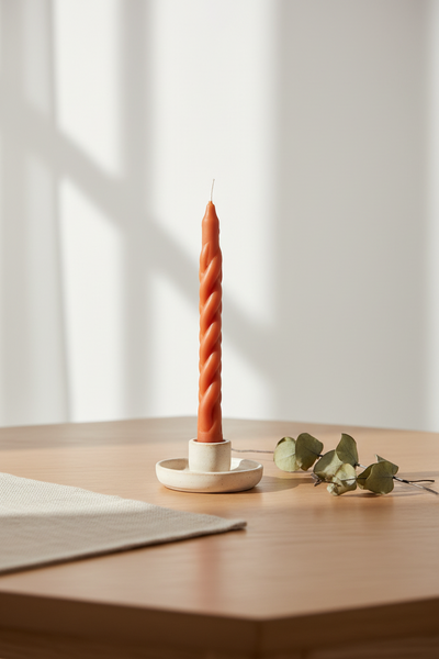 LaRue Candle Co. Braid taper candle, photo 1
