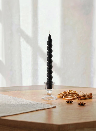 LaRue Candle Co. Mid Swirl taper candle, photo 3