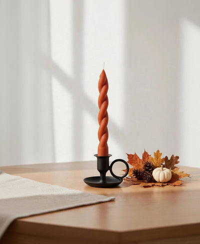 LaRue Candle Co. Large Swirl taper candle, photo 4