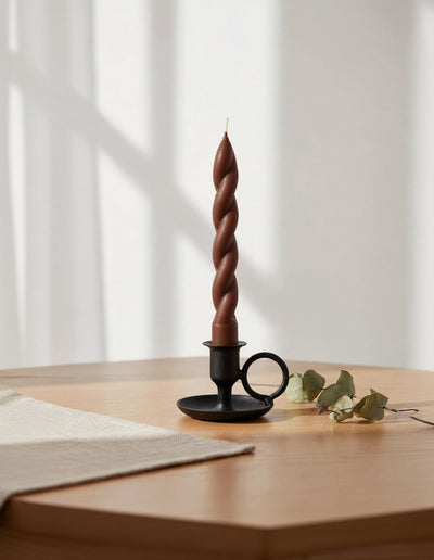 LaRue Candle Co. Large Swirl taper candle, photo 3